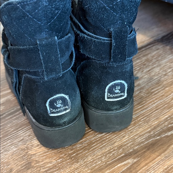 BearPaw Black Suede Boots - Picture 2 of 2